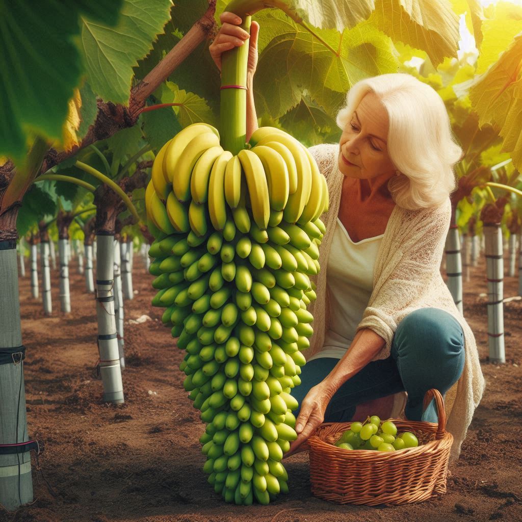 How to propagate banana with grapes Get more fruits than expected | How to Grafting banana