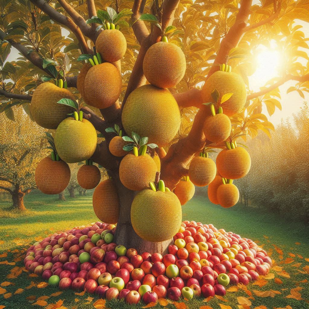 Great...!! How to Grafting Apple with Jackfruit tree that yields the fastestGreat...!! How to Grafting Apple with Jackfruit tree that yields the fastest