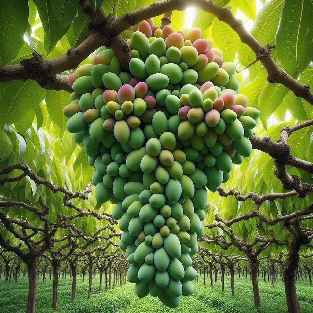 Amazing! How To Grafting Mango Tree in Grapes Fruit Get fruit fast 100%