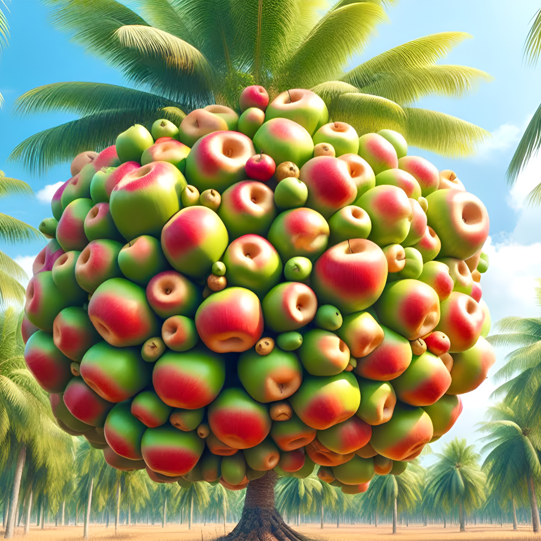 i Growing Coconut with Apples Using Secret Techniques, How to Grafting Tree