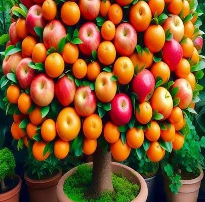 New grafting skills to harvest apples and oranges on a single tree