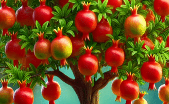 Quick and easy method for planting and propagating pomegranate trees.