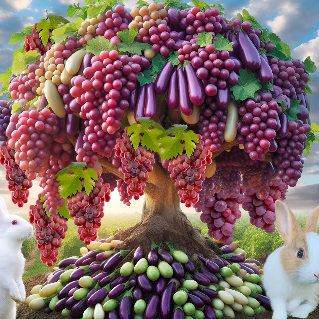 Harvest More Grapes on Eggplant Trees with New Grafting Methods