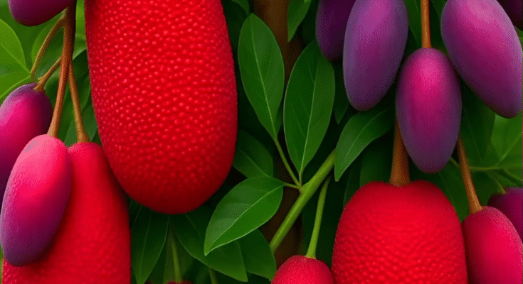 new method of growing and propagating hybrid jackfruit and mango fruit trees #garden #fruits