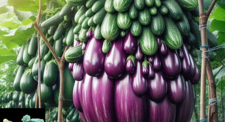 How to Propagate Eggplant from Cucumber Using These Simple Methods to Get More Fruit in a Short Time