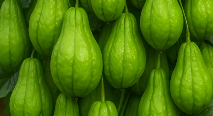 easy method to grow and propagate chayote trees #garden #fruits