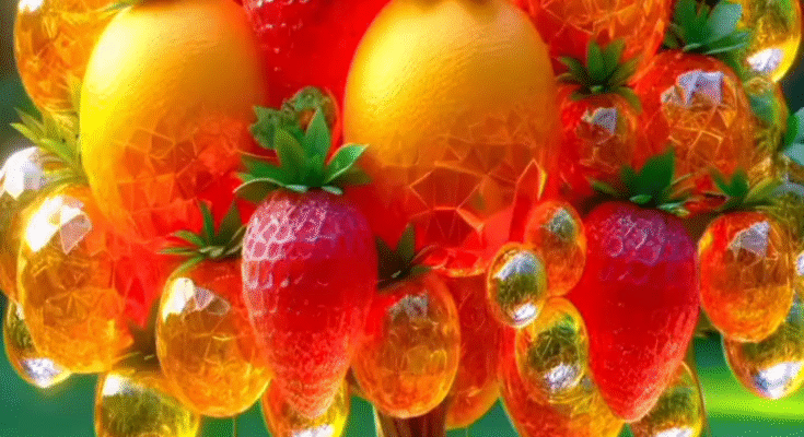 Quick and Easy Technique for Growing and Planting Hybrid Fruit Trees of Orange and Strawberry