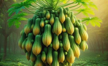 How I Grafting Papaya Fruit With Bitter Melon / Growing Tree