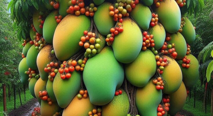 What A Surprise When Growing Mangoes With Tomatoes | Grow Mango With Leaves At Home