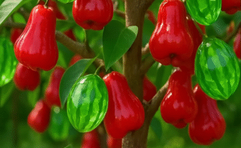 new technique how to propagate and grow hybrid fruit trees waxapple with gooseberry #garden #fruits