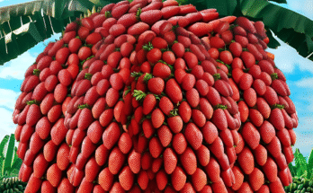 Best Skill...!! Grafting strawberry With Banana To Get Amazing Fruit