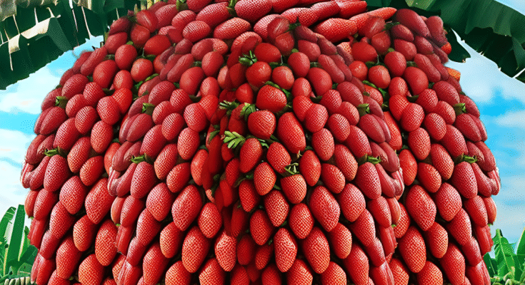 Best Skill...!! Grafting strawberry With Banana To Get Amazing Fruit